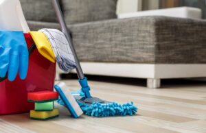 What are some tips for cleaning the house?